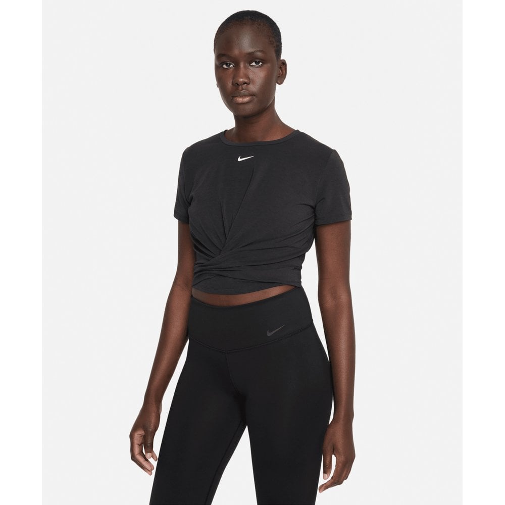 Nike Women's One Luxe Dri-FIT Short Sleeve Standard Twist Top