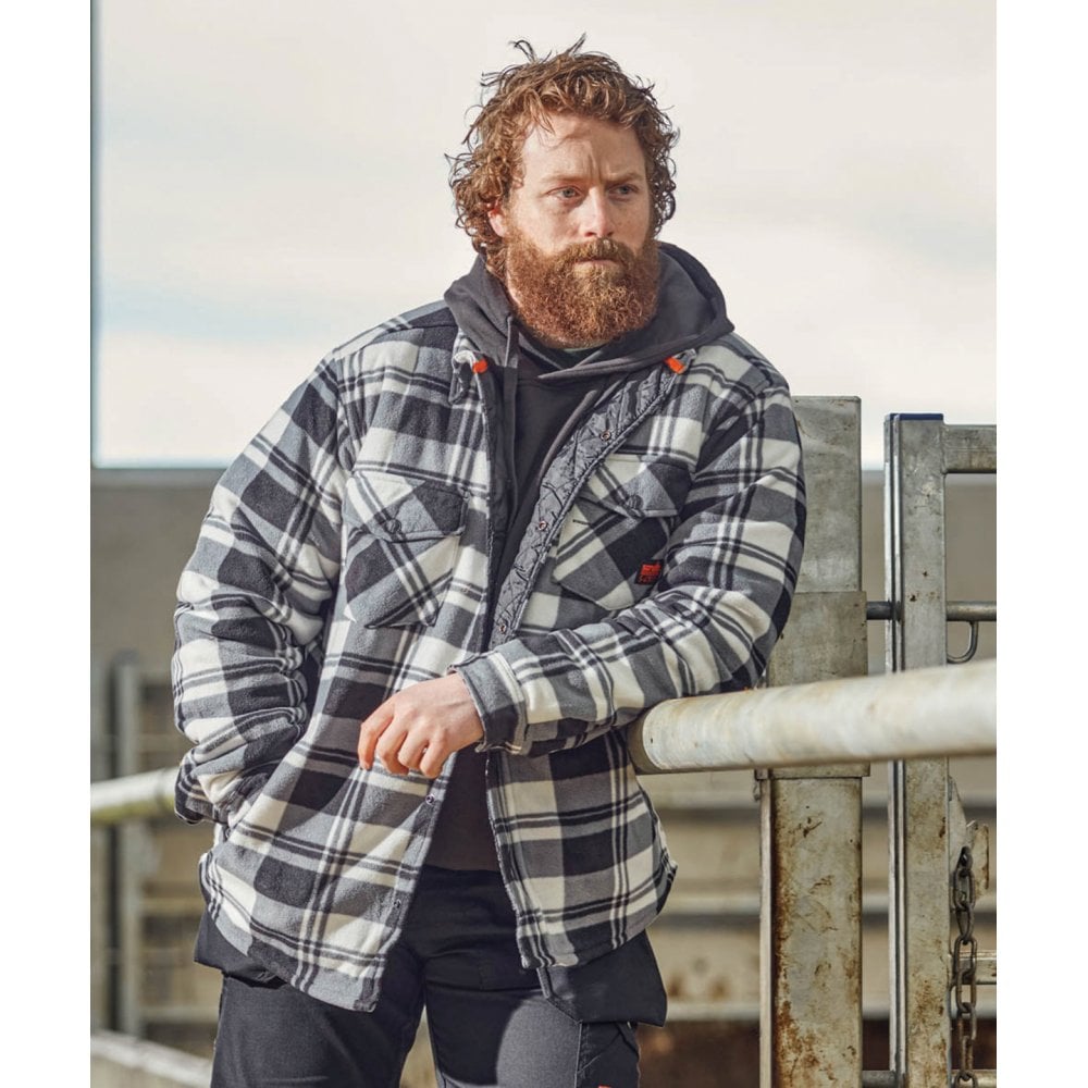 Scruffs Worker Padded Checked Shirt