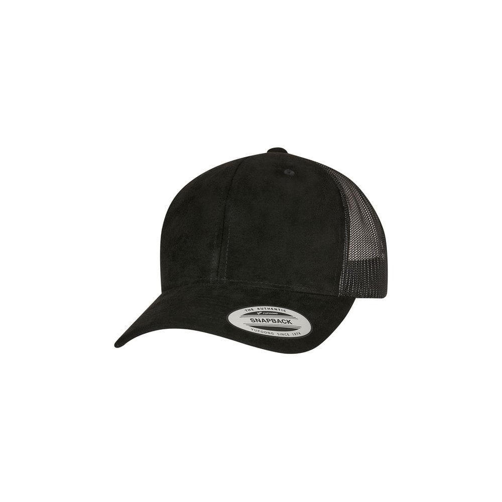 Flexfit By Yupoong Flexfit Imitation Suede Leather Trucker Cap (6606SU)