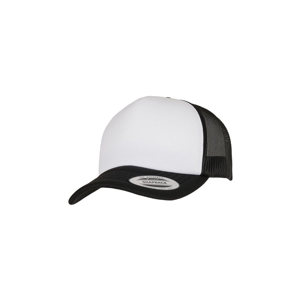Flexfit By Yupoong Flexfit YP Classics® Curved Foam Trucker Cap – White Front (6320W)