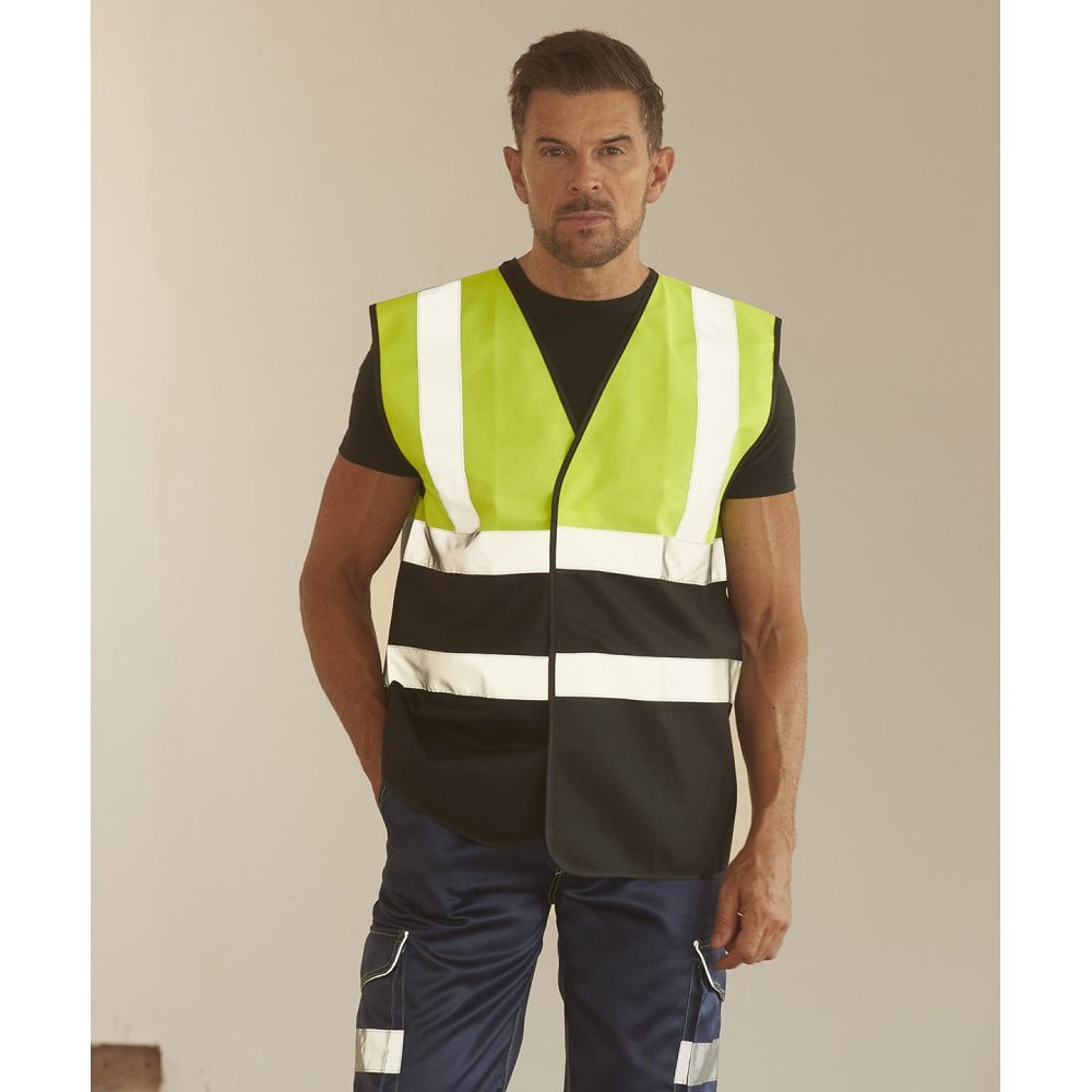 Yoko Hi-vis Two-tone Waistcoat (HVW122)