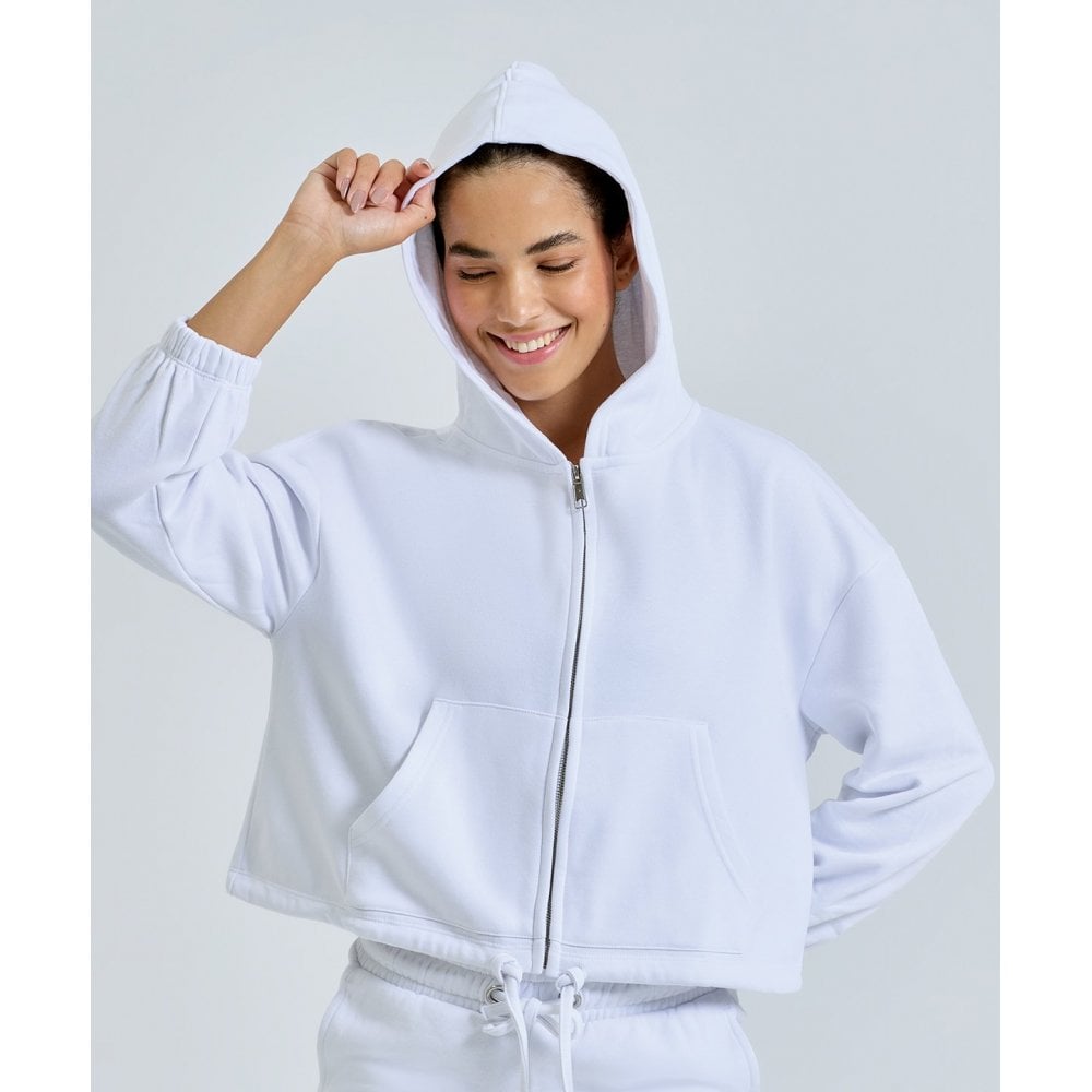 TriDri® Women's Recycled Drawstring Full-zip Hoodie