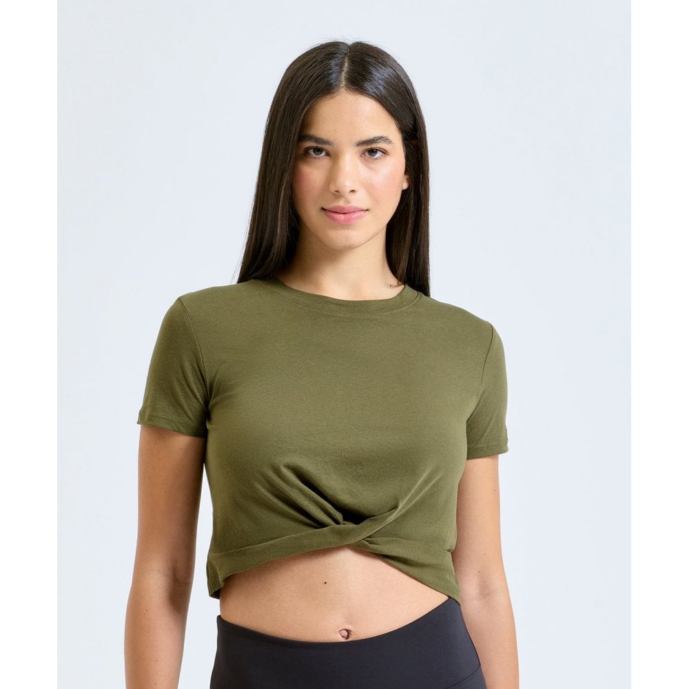 TriDri® Women's Twist Crop Top