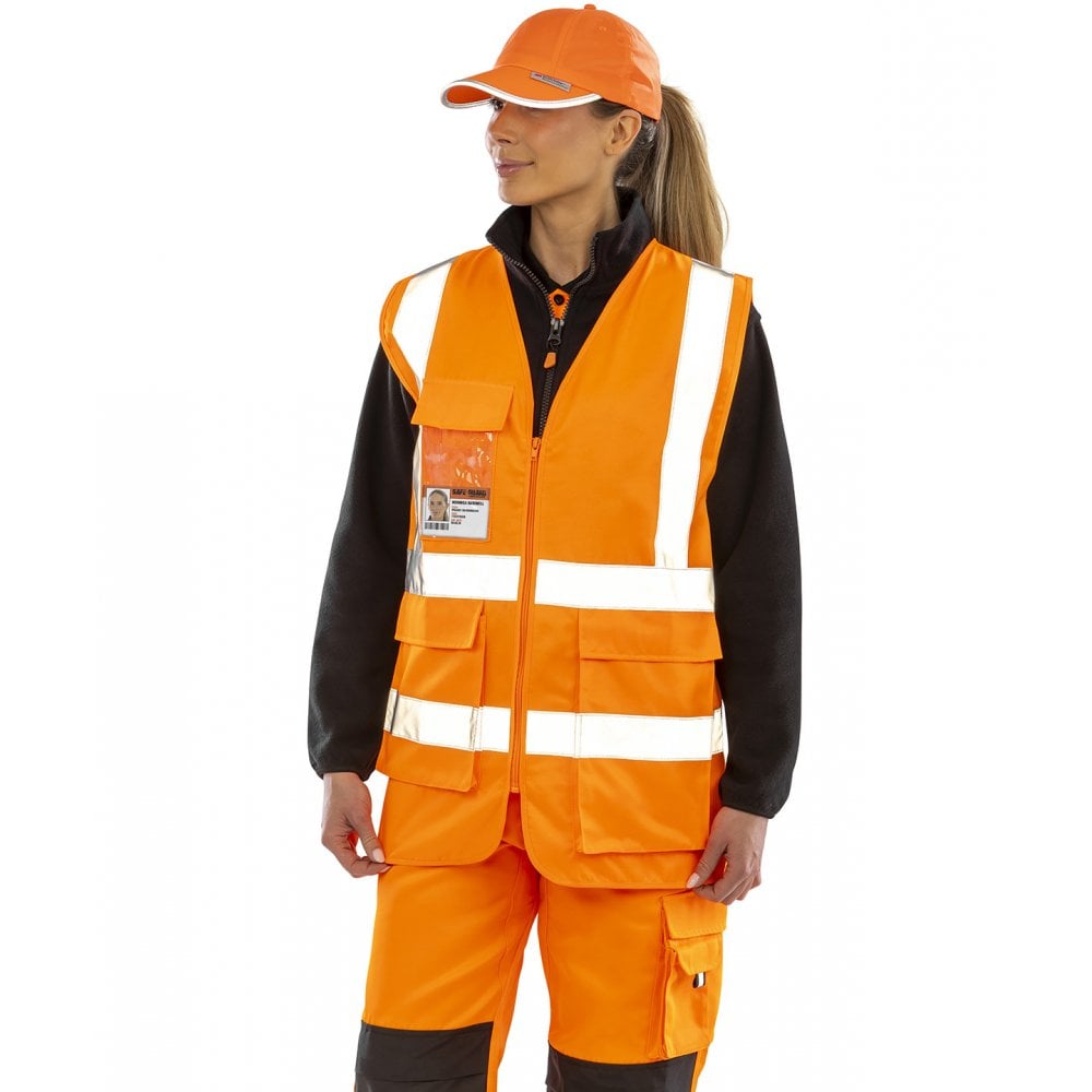 Result Safeguard Heavy Duty Polycotton Security Vest