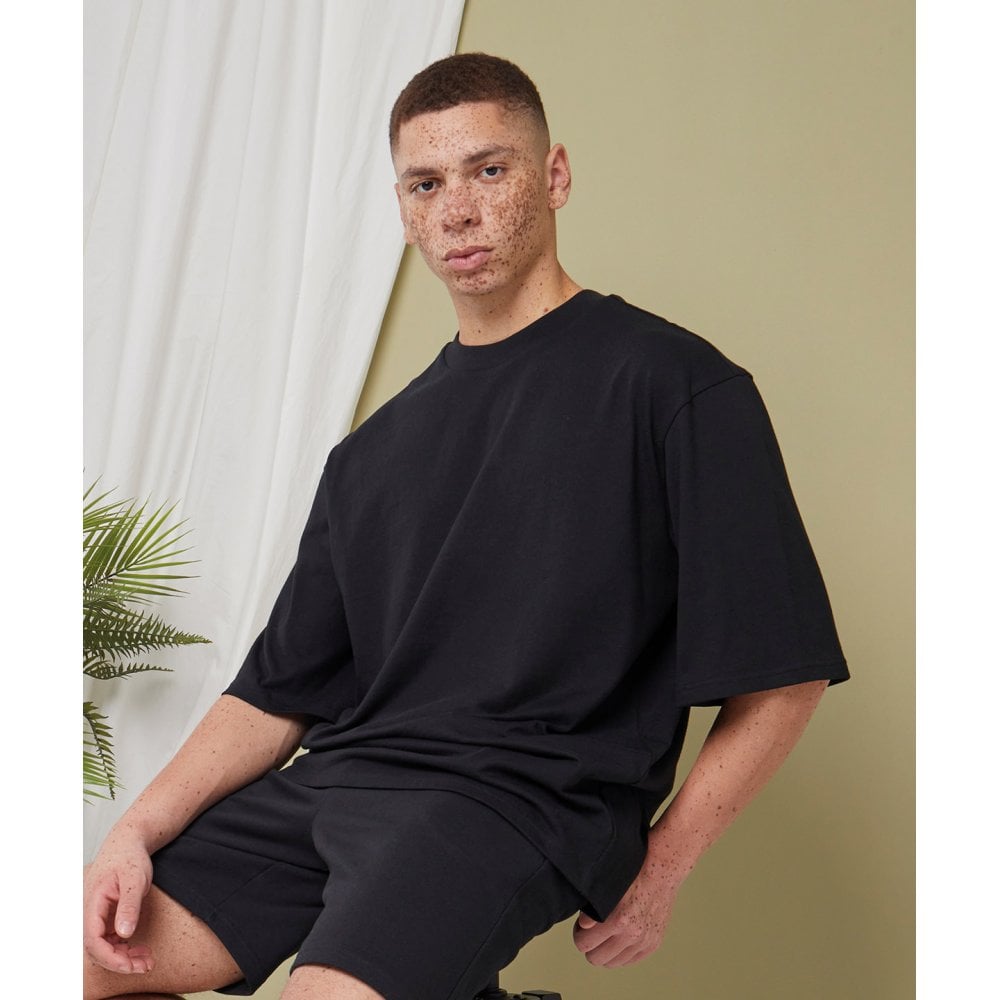 Build Your Brand Oversized Sleeve Tee
