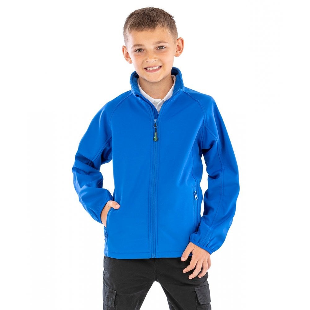 Result Recycled 2-layer Printable Junior Softshell