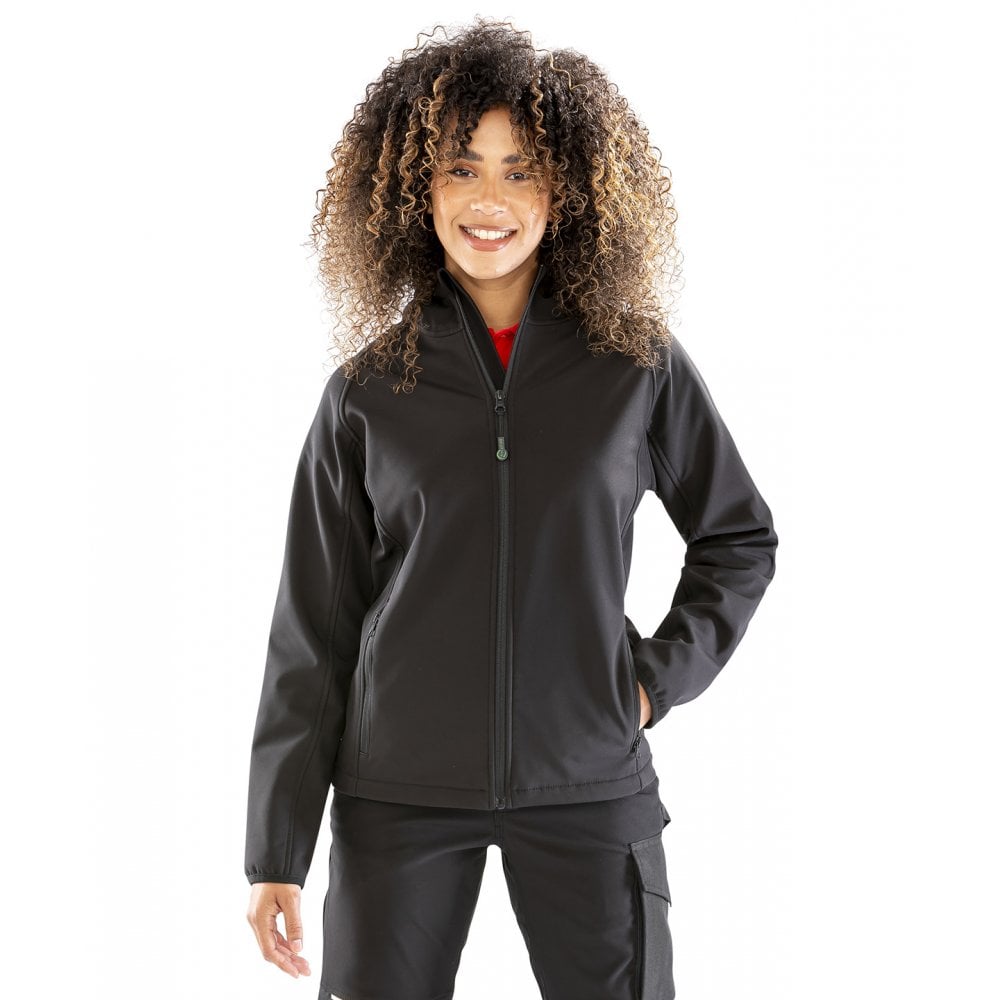 Result Recycled Women's 3-layer Printable Hooded Softshell
