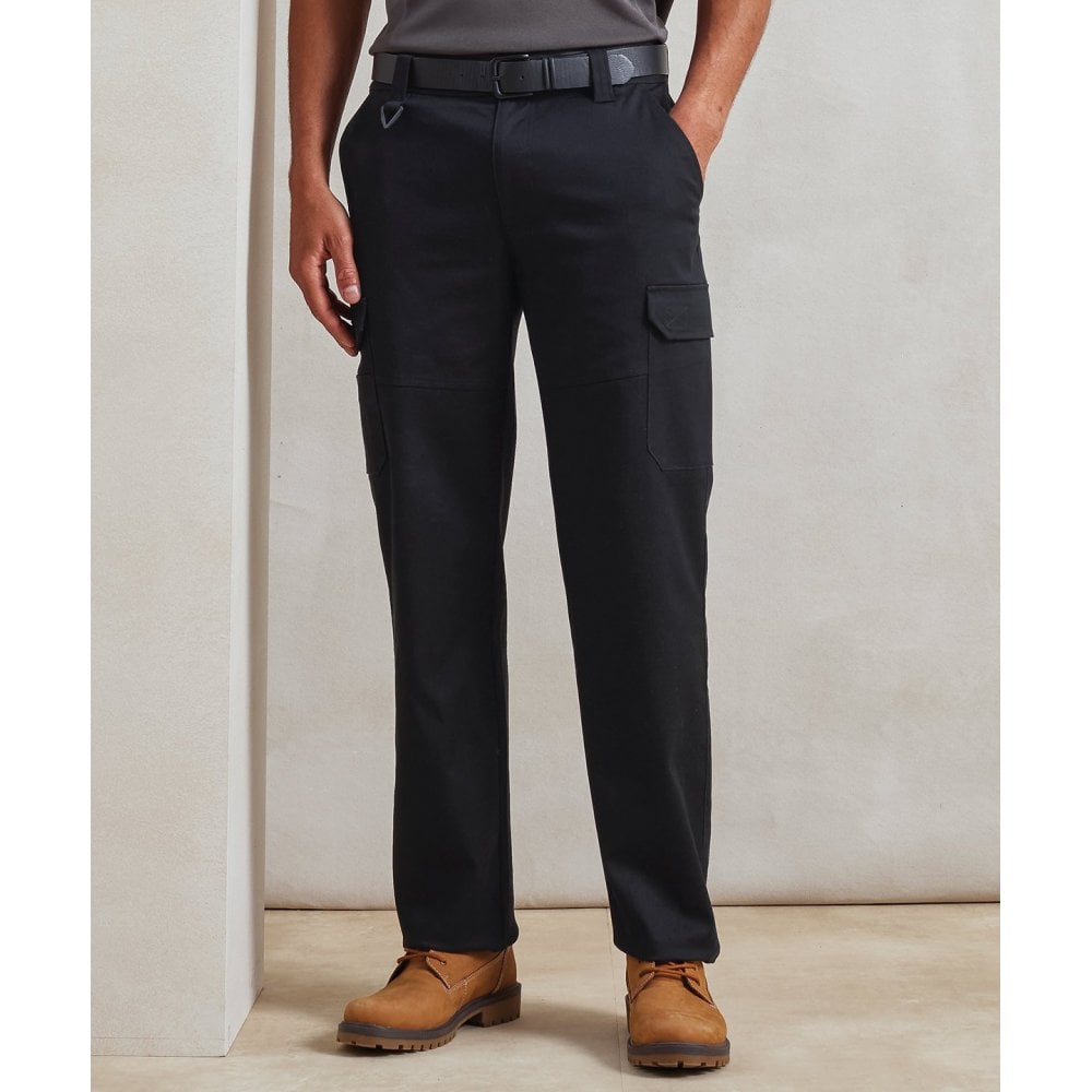 Premier Stretchchecker Work Cargo Trousers