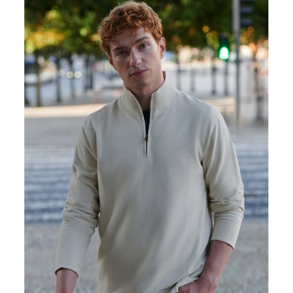 Front Row Premium Piqué 1/4-zip Top