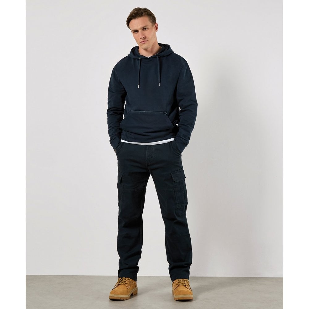 Kustom Kit Regular Fit Piqué Hoodie with Zipped Pocket
