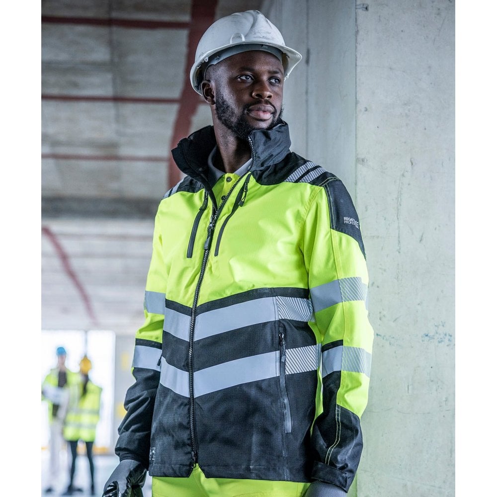 Regatta High Visibility Regatta Hi-Vis X-Pro Waterproof Shell Jacket (Class 2)