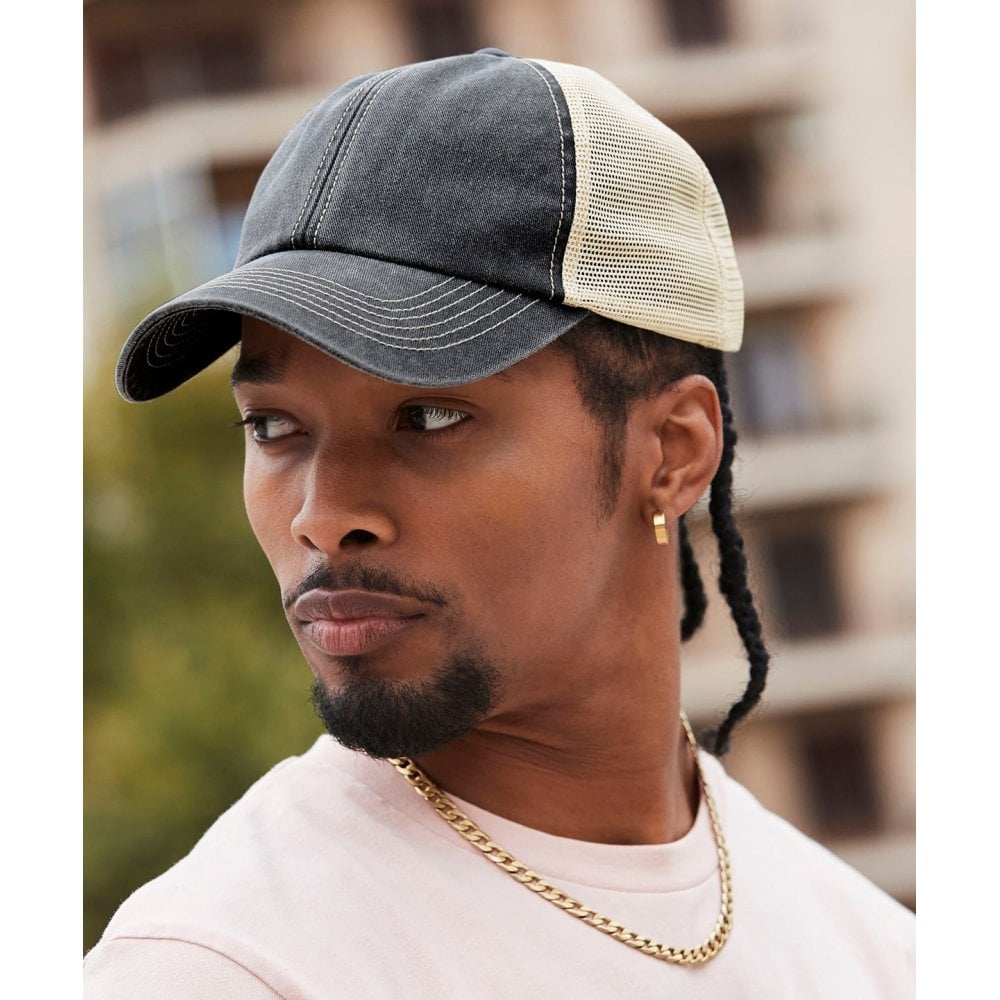 Beechfield 6-panel Vintage Trucker