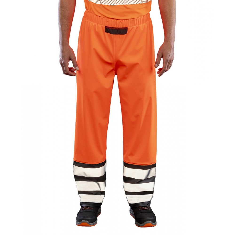 Result Recycled Heavy-Duty Prism PU Safe and Dry Trousers with Recycled Backing