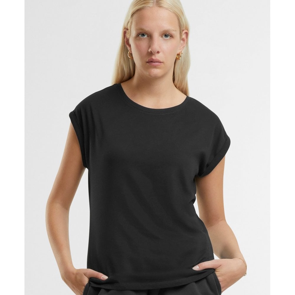 New Morning Studios Women's Regular Extended Shoulder Tee