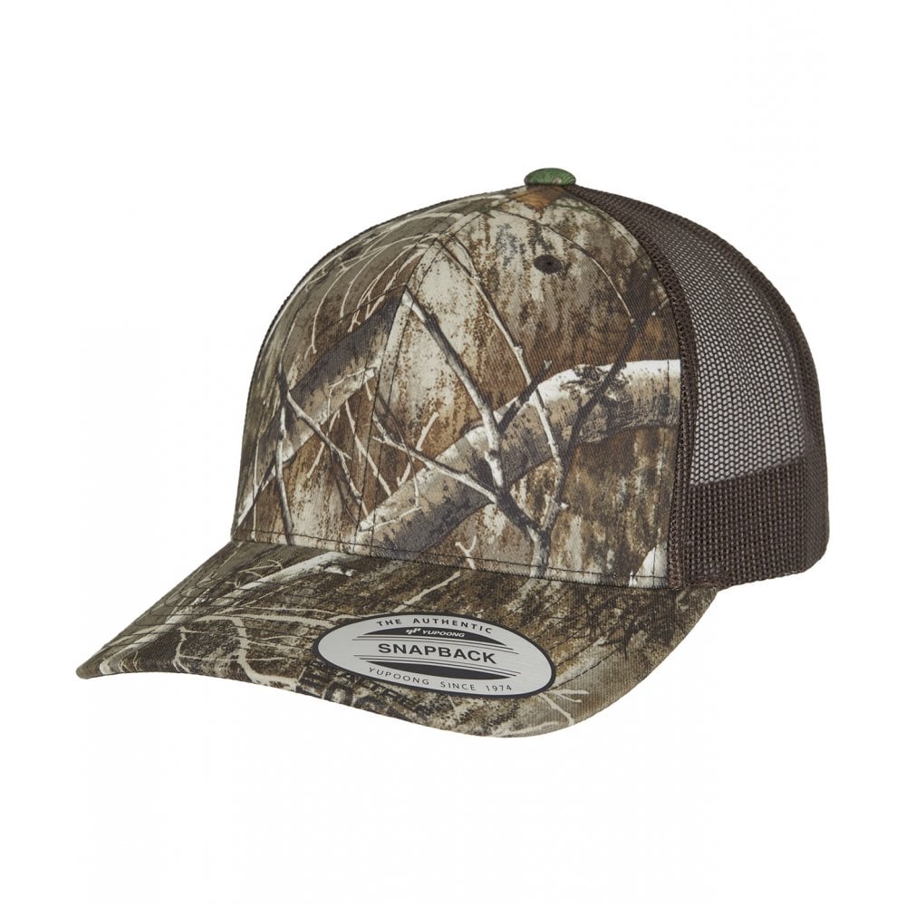 Flexfit By Yupoong YP Classics® RealTree Camo Retro Trucker Cap (6606RC)