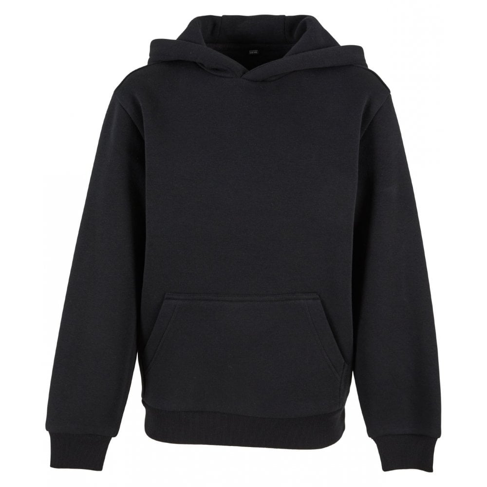 Build Your Brand Kids Fluffy Hoodie