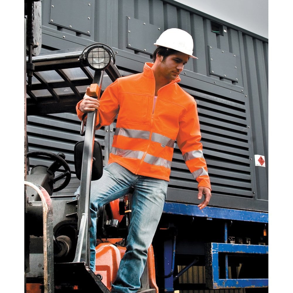 Result Safeguard High-viz Softshell Jacket