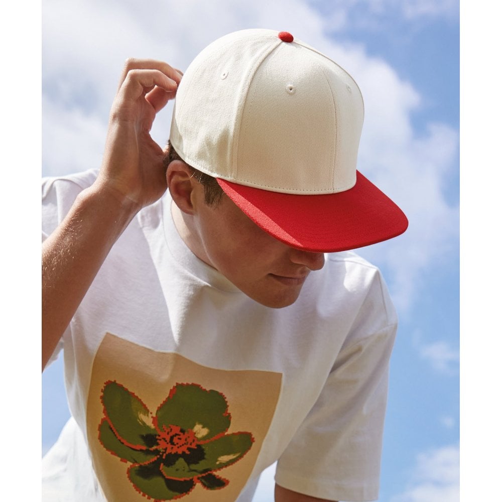Beechfield Contrast Flat Peak 6-panel Cap