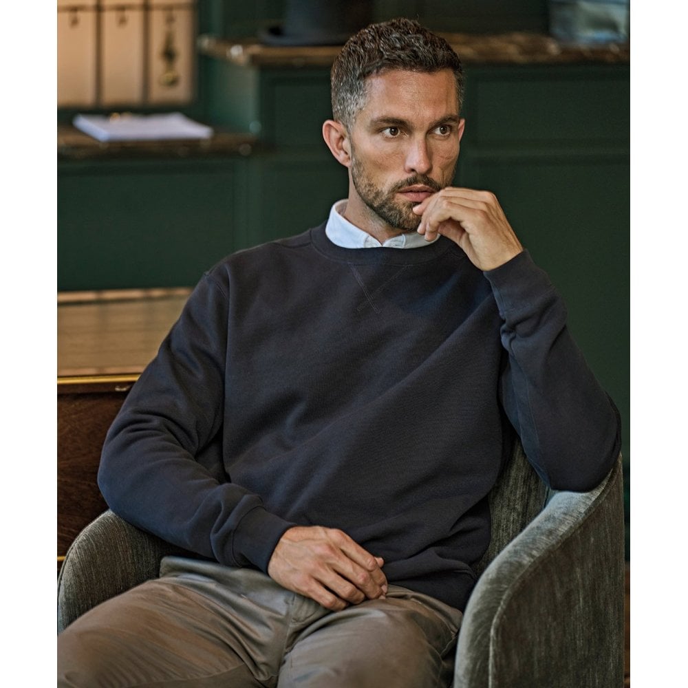 Tee Jays Ribbed Interlock Crew Neck (5504)