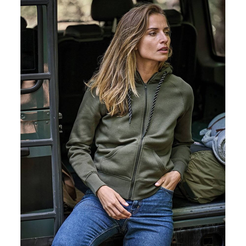 Tee Jays Women's Fashion Full-zip Hoodie (5435)