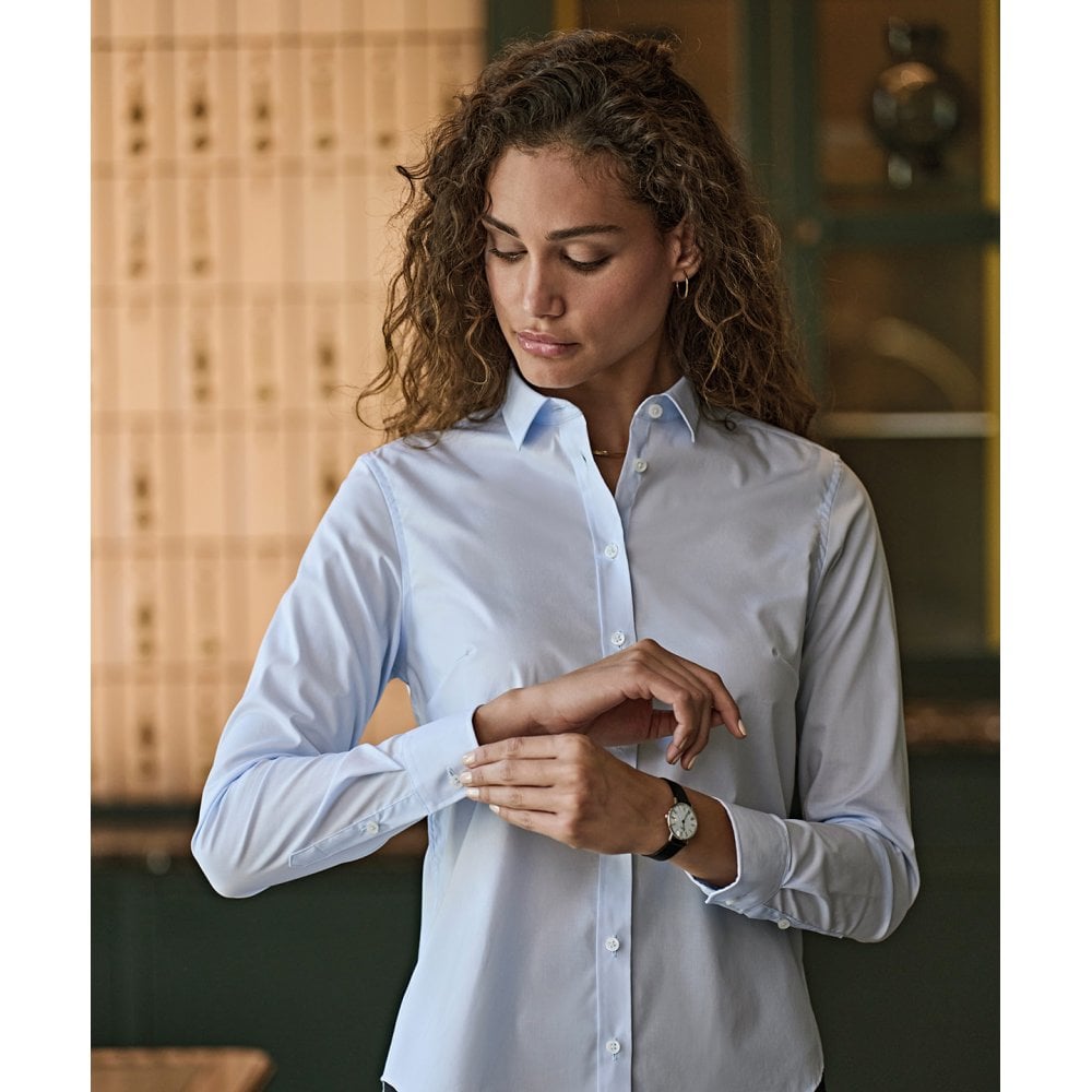 Tee Jays Women's Stretch Luxury Shirt (4025)