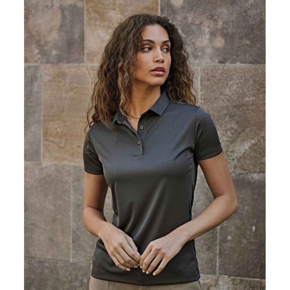 Tee Jays Luxury Stripe Stretch Polo (1407)