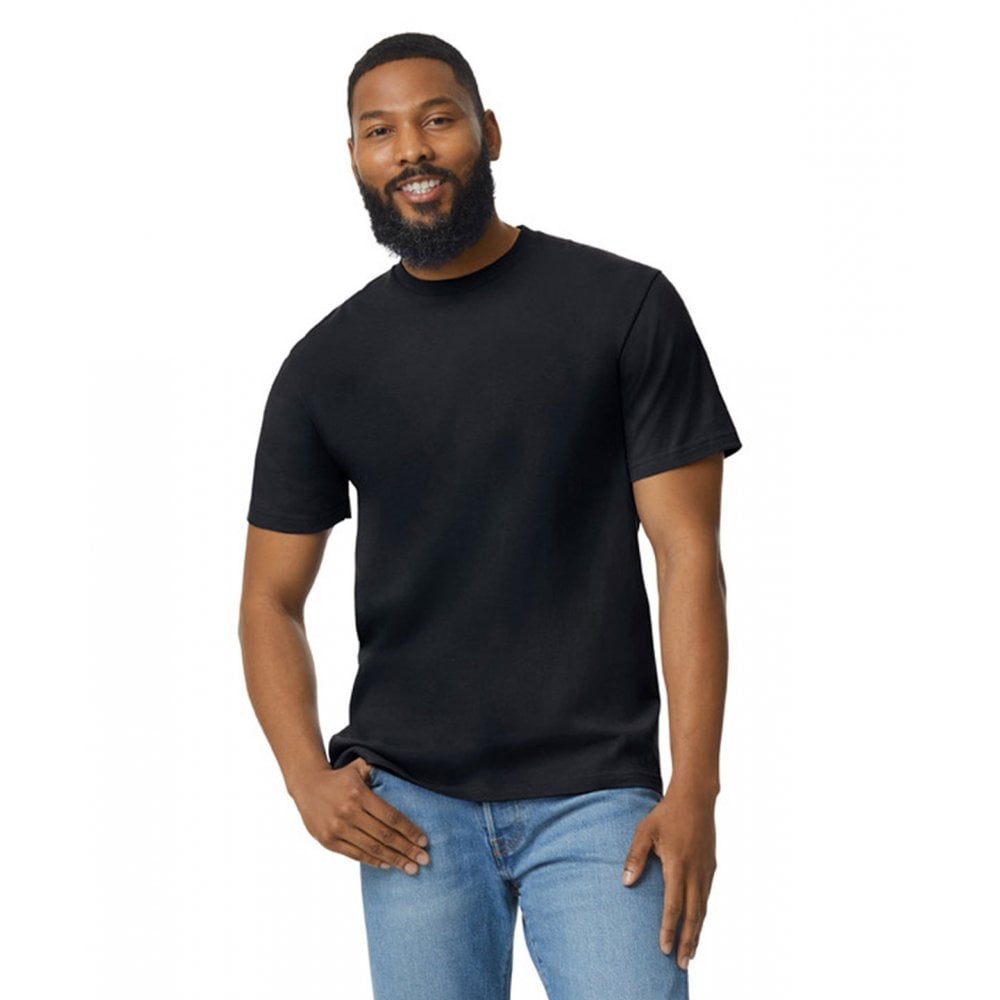 Gildan Softstyle™ Midweight Adult No-label Enzyme Wash T-shirt