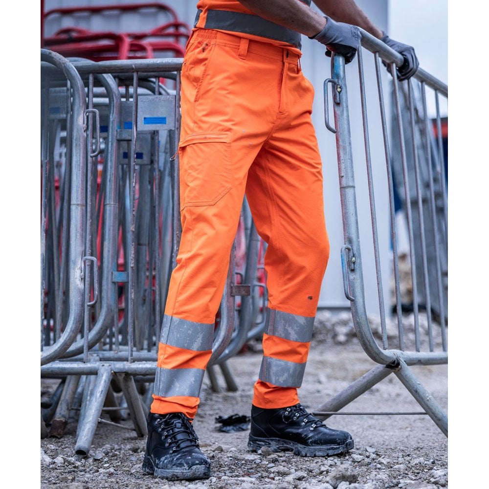 Regatta High Visibility Regatta Hi-vis Pro Contract Stretch Action Trousers