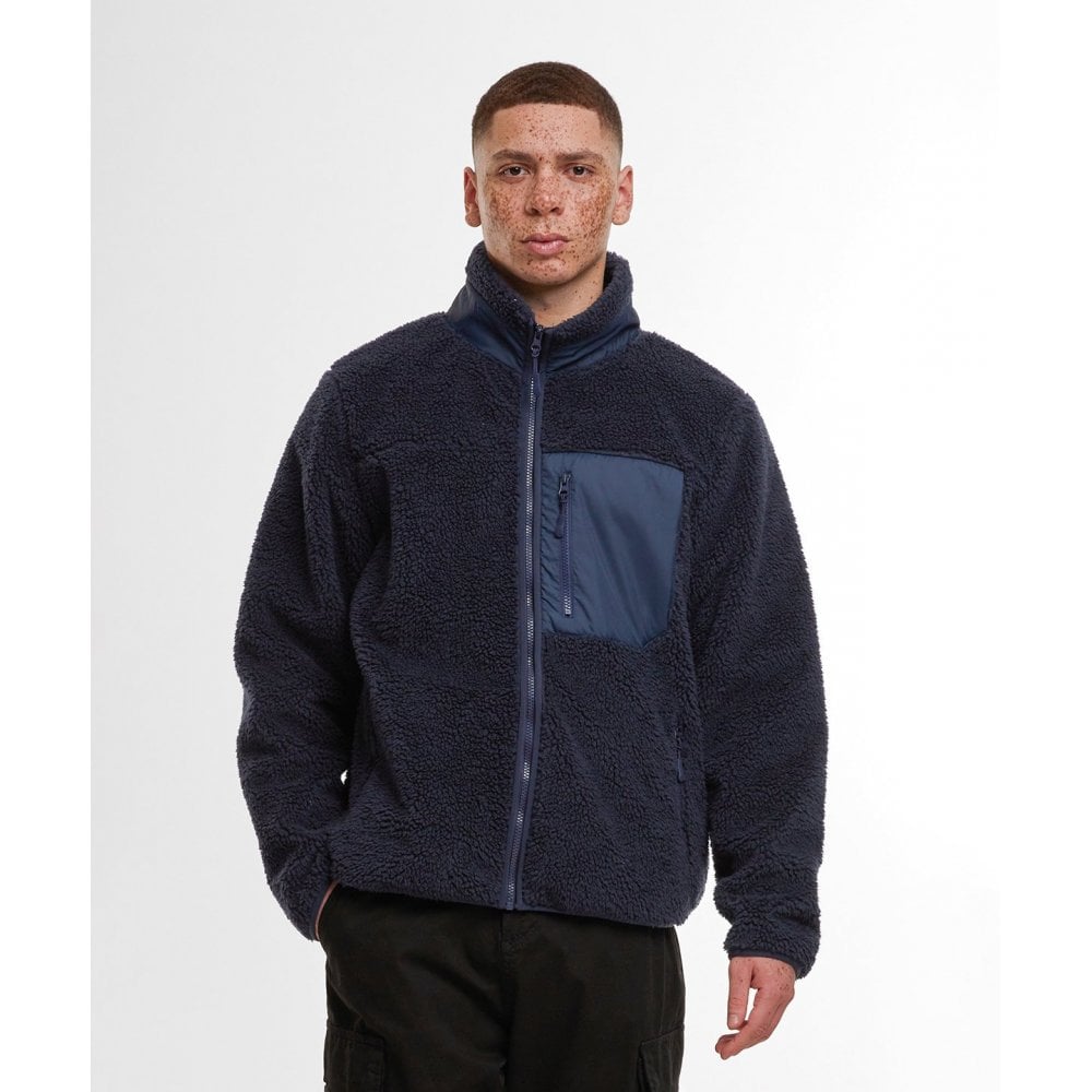 Build Your Brand Bonded Sherpa Jacket