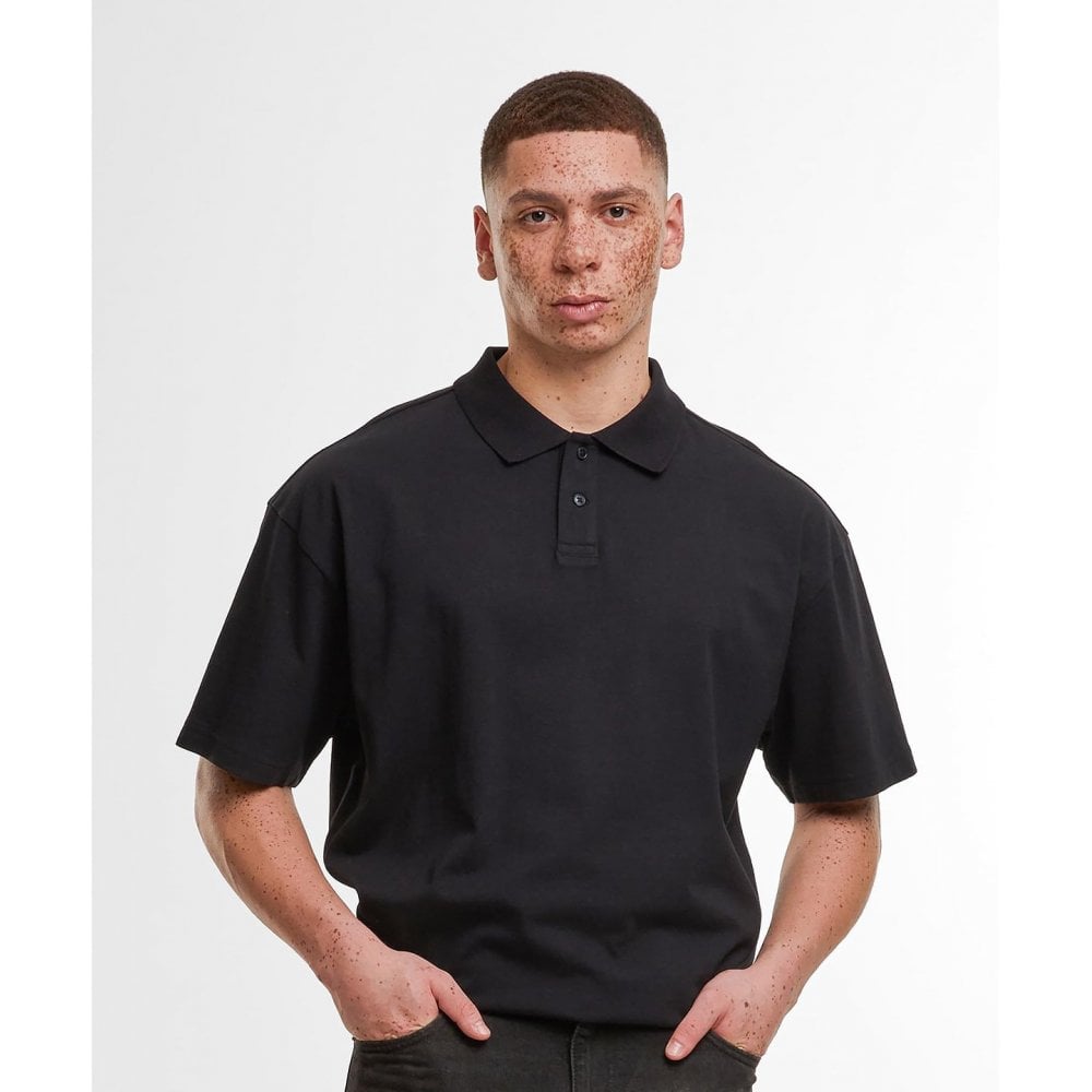 Build Your Brand Oversized Polo Shirt