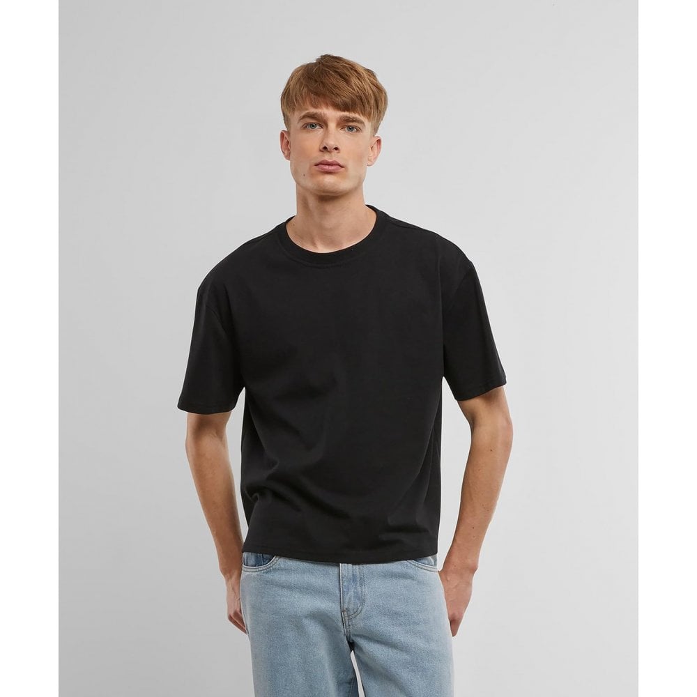 Build Your Brand Cropped Oversize Tee