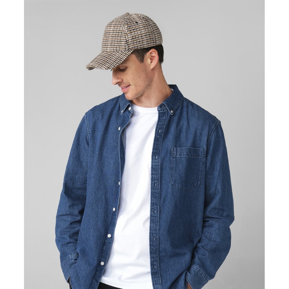 Beechfield Wool Blend Check Cap