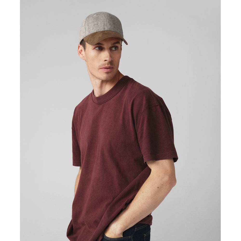 Beechfield Suede Peak Herringbone Cap