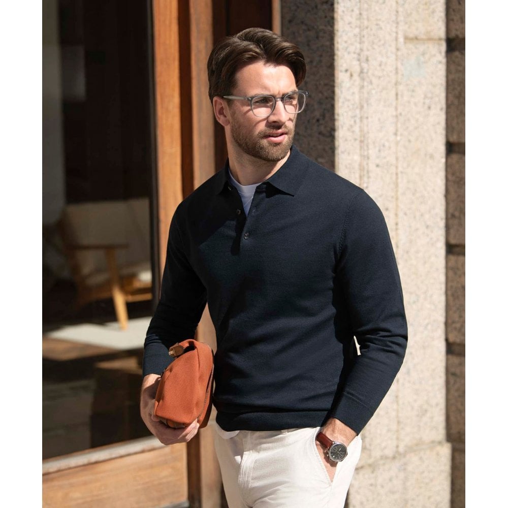 Nimbus Brighton Long Sleeve Polo – Elegant Knitted