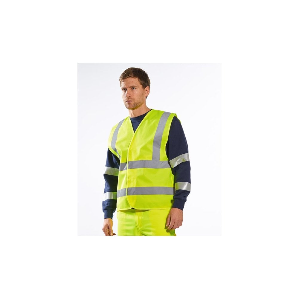 Portwest Hi-Vis Two Band & Brace vest (C470)