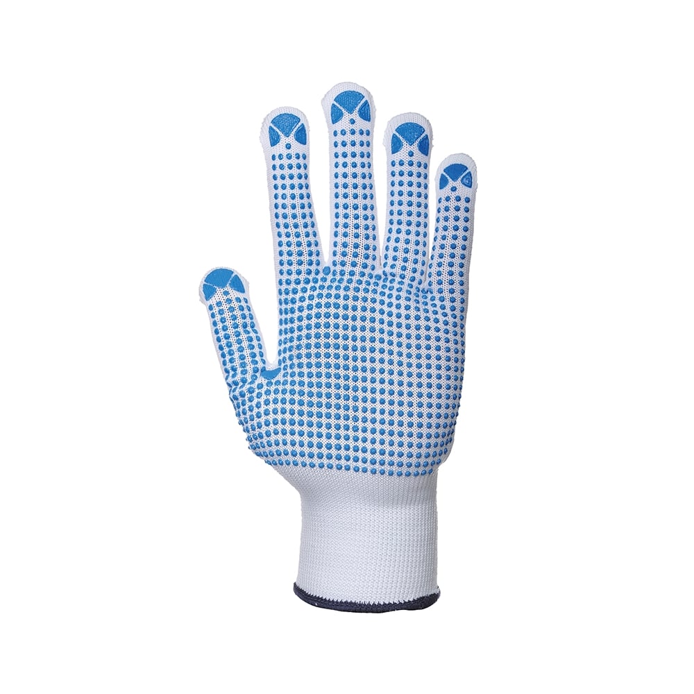 Portwest Nylon Polka Dot Gloves (A110)