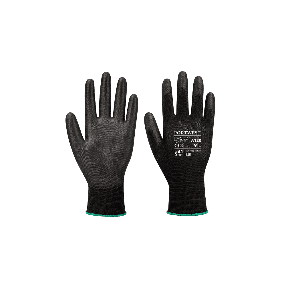 Portwest PU Palm Coated Gloves (A120)