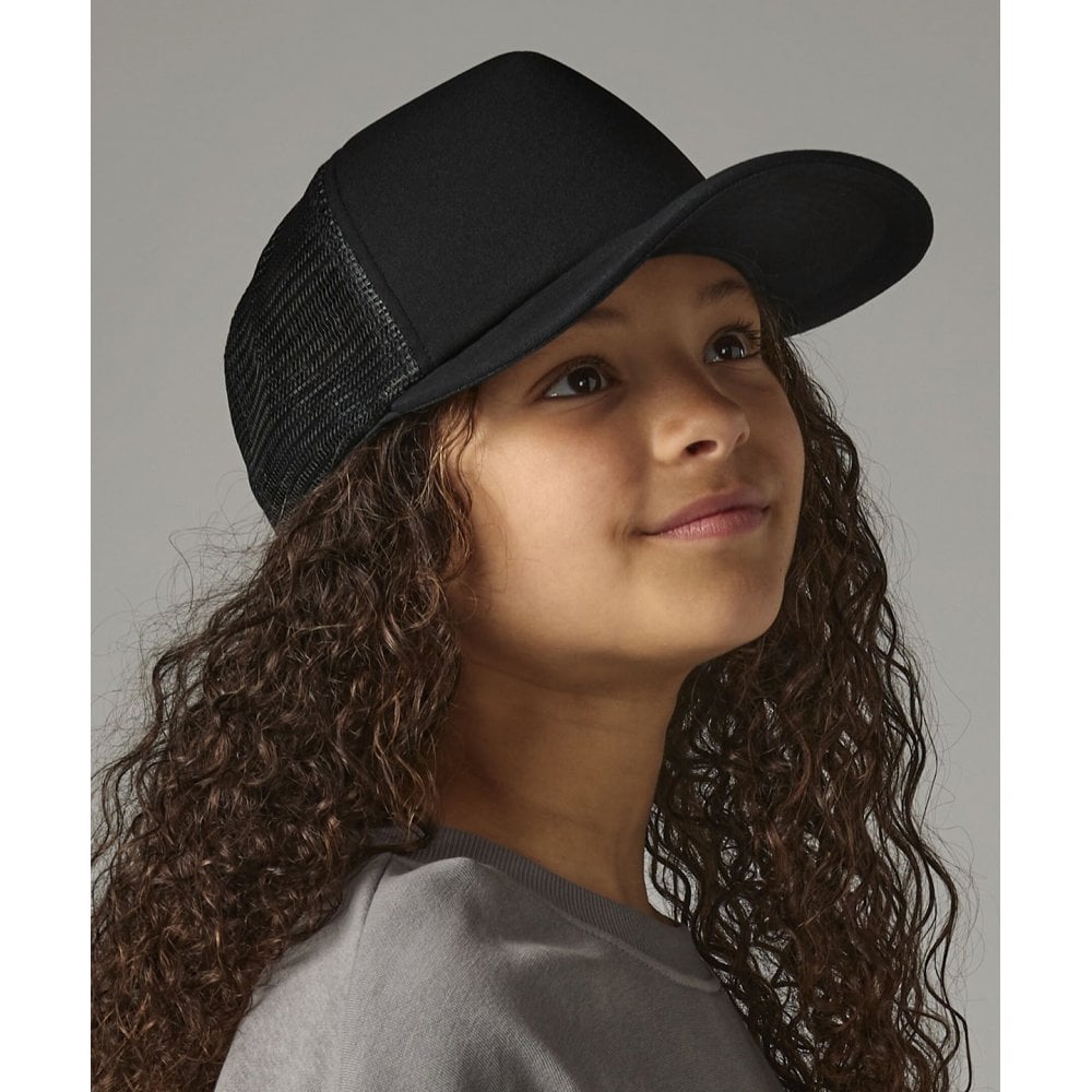 Beechfield Junior Vintage Snapback Trucker