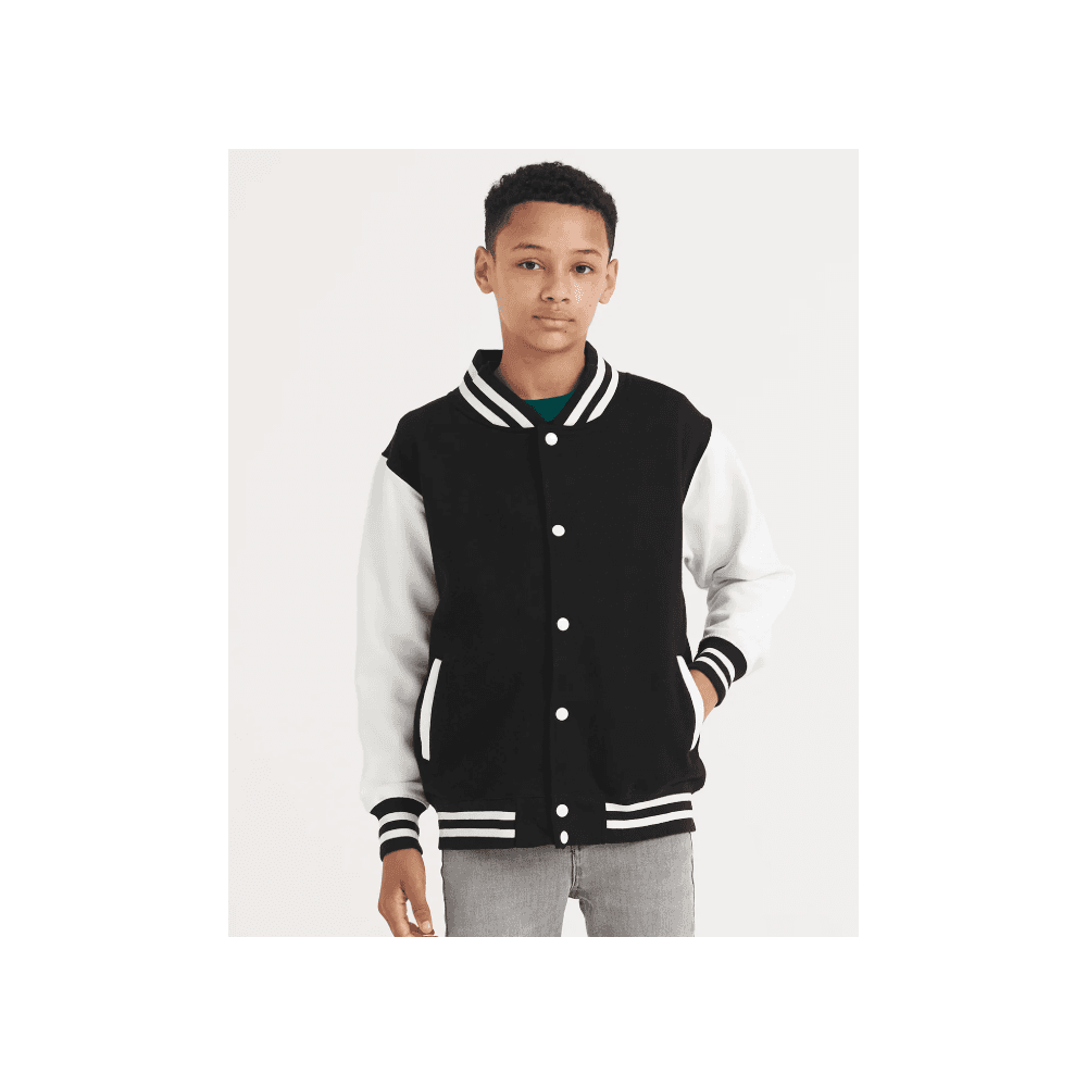 AWDis Just Hoods AWDis Kids Varsity Jacket