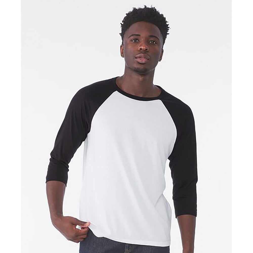 Bella+Canvas Unisex Triblend ¾ Sleeve Baseball T-Shirt