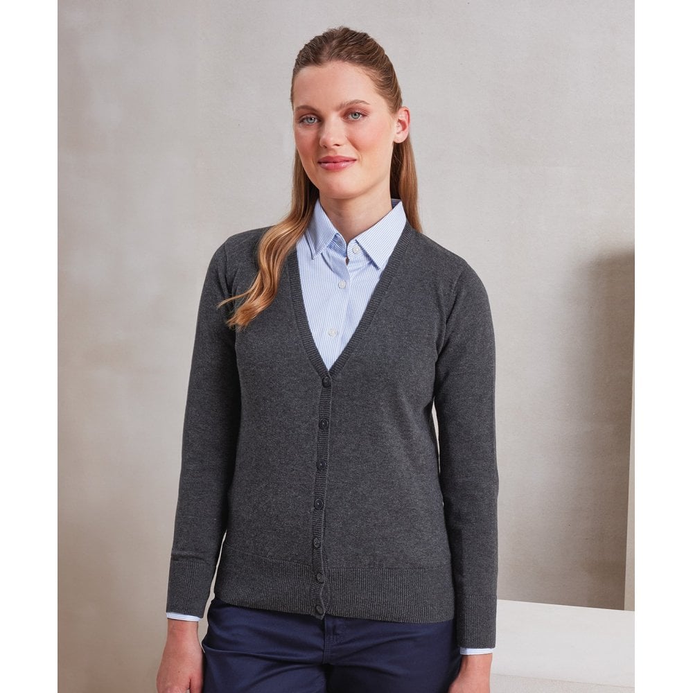 Premier Women's Button Through Knitted Cardigan