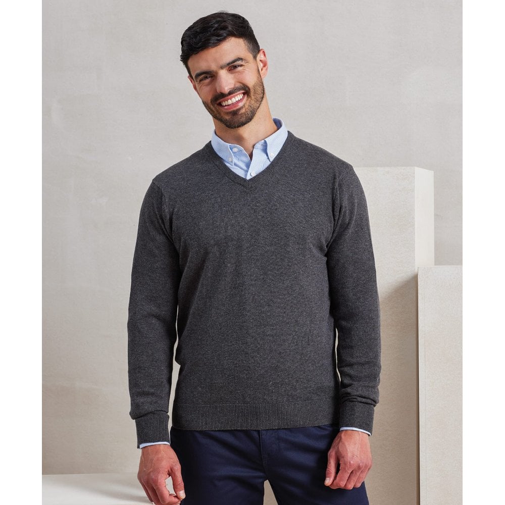 Premier V-Neck Knitted Sweater