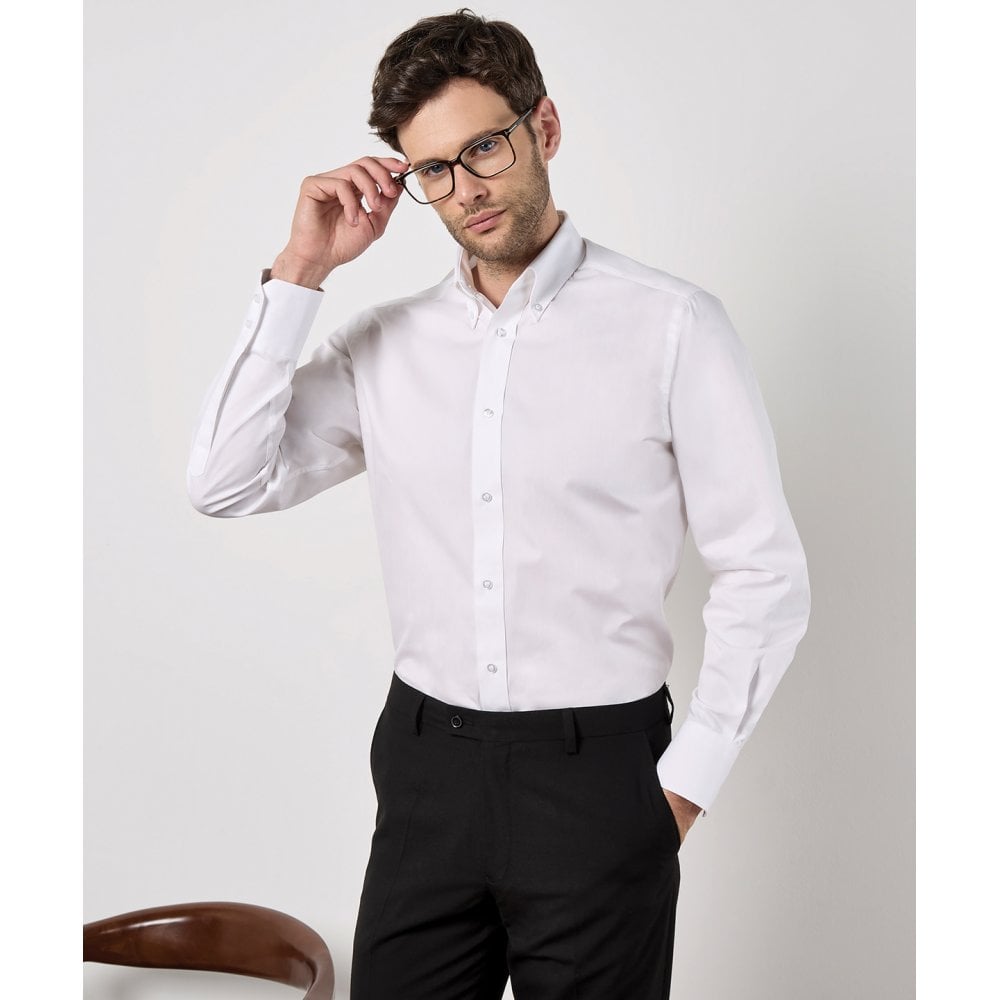 Kustom Kit City Business Shirt Long-Sleeved (Tailored fit)