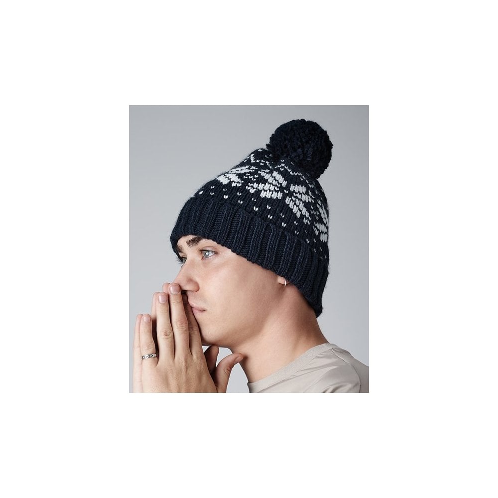 Beechfield Fair Isle Snowstar® Beanie