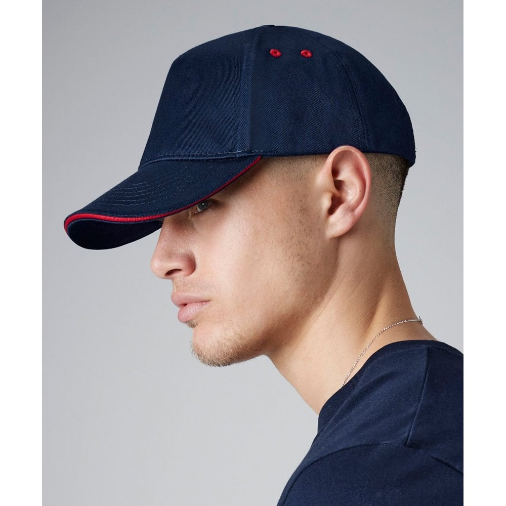 Beechfield Ultimate 5-Panel Cap - Sandwich Peak