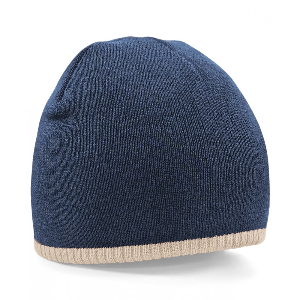 Beechfield Two-Tone Beanie Knitted Hat