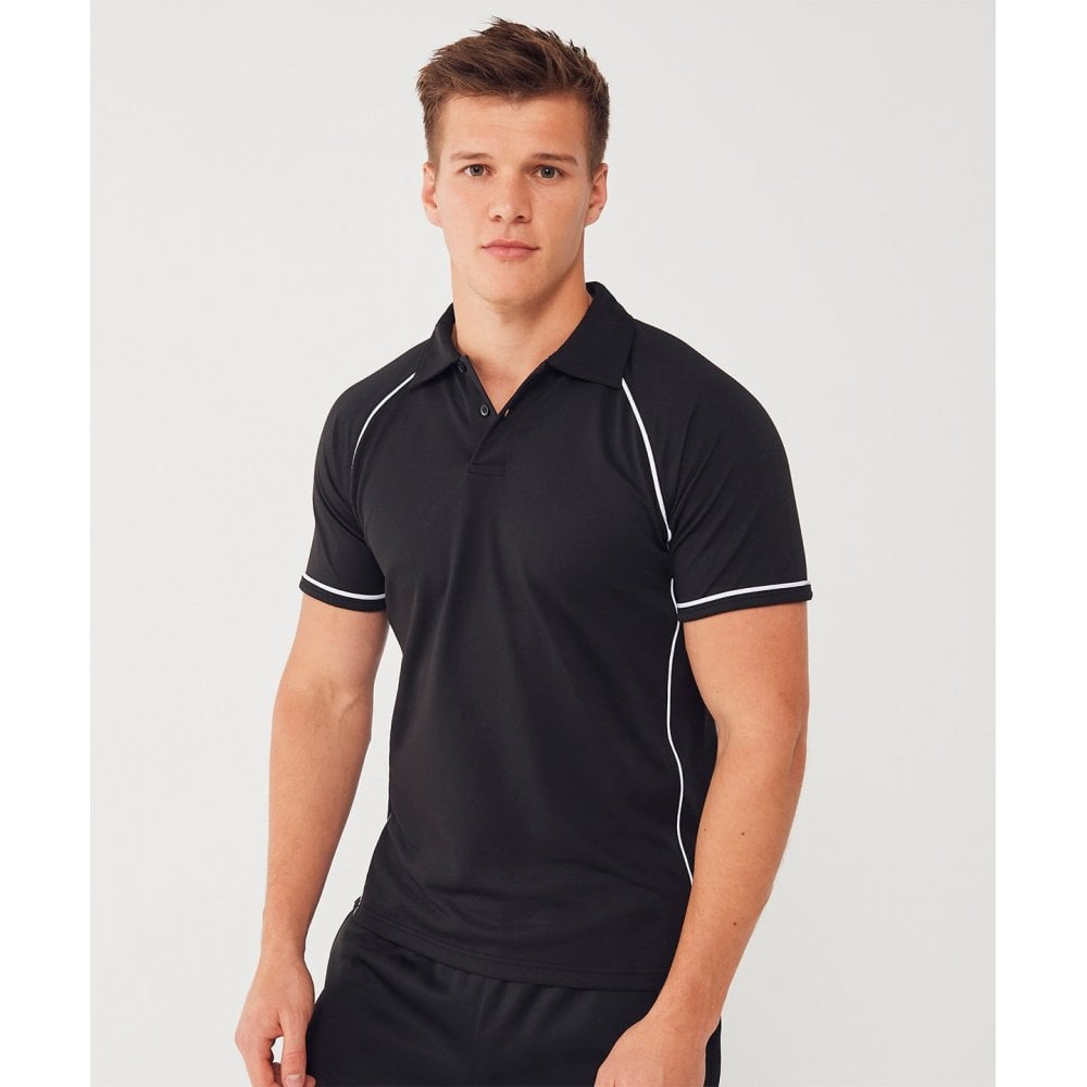 Finden + Hales Finden & Hales Performance Piped Polo