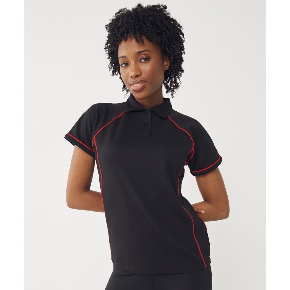 Finden + Hales Finden & Hales Women's Performance Piped Polo