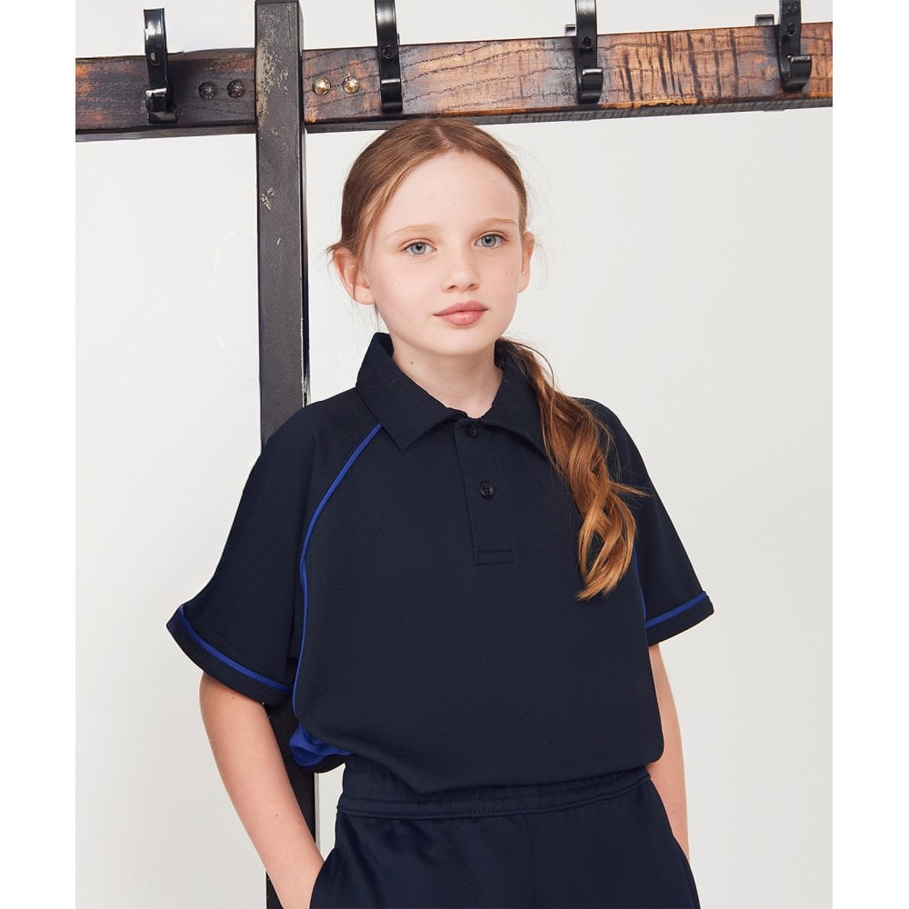 Finden + Hales Finden & Hales Kids Piped Performance Polo