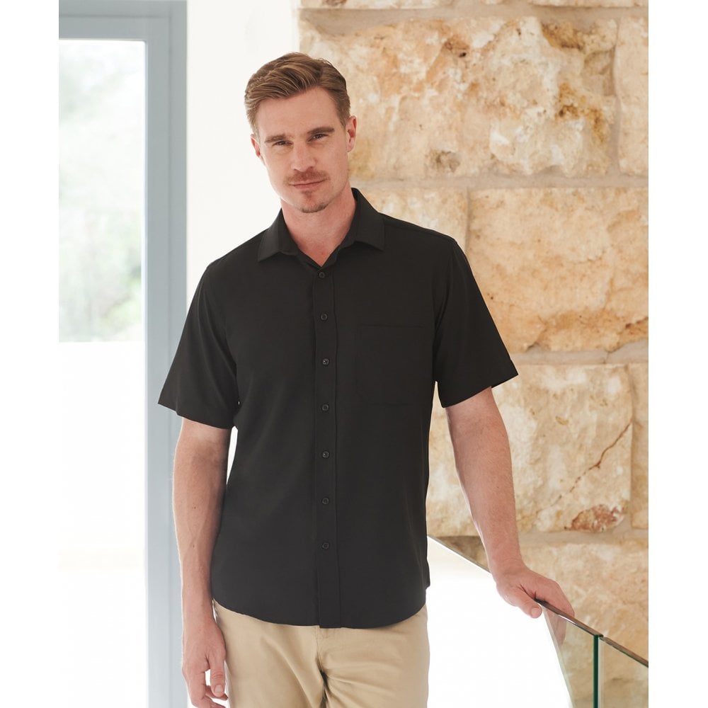 Henbury Wicking Anti-bacterial Short Sleeve Shirt